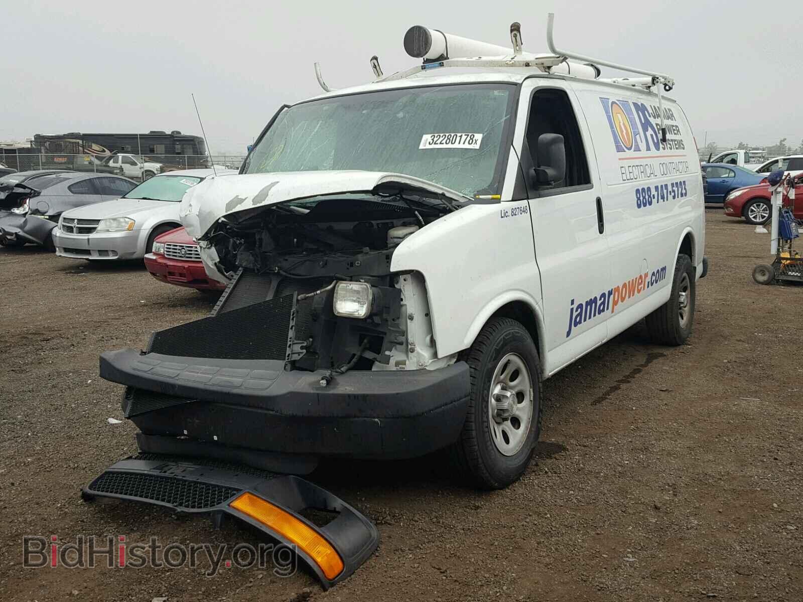 2012 CHEVROLET EXPRESS - VIN: 1GCSGAFX6C1152880 - Фото 2