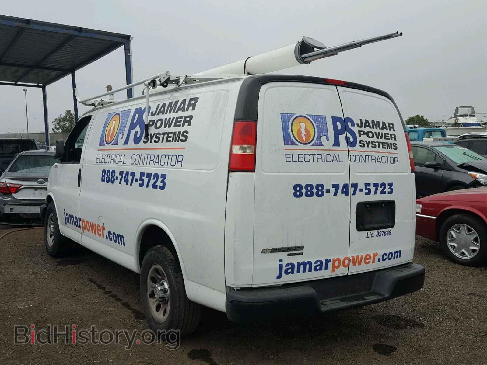 2012 CHEVROLET EXPRESS - VIN: 1GCSGAFX6C1152880 - Фото 3