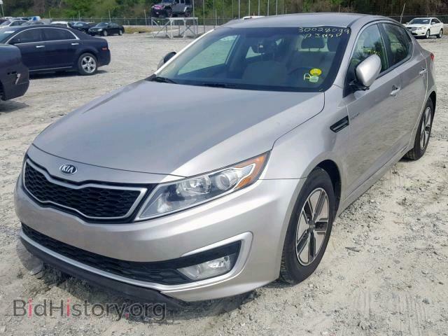 2013 KIA OPTIMA HYB - VIN: KNAGM4AD7D5057216 - Фото 2