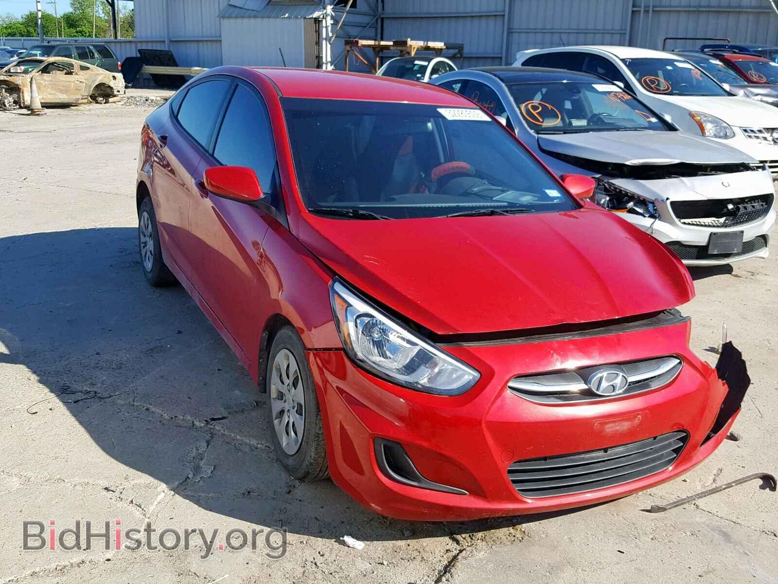 Фотография KMHCT4AEXGU073686 - HYUNDAI ACCENT 2016