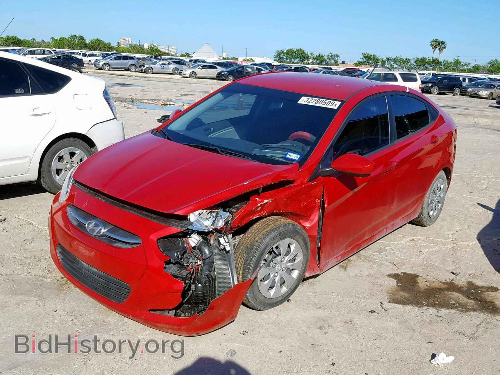 2016 HYUNDAI ACCENT - VIN: KMHCT4AEXGU073686 - Photo 2