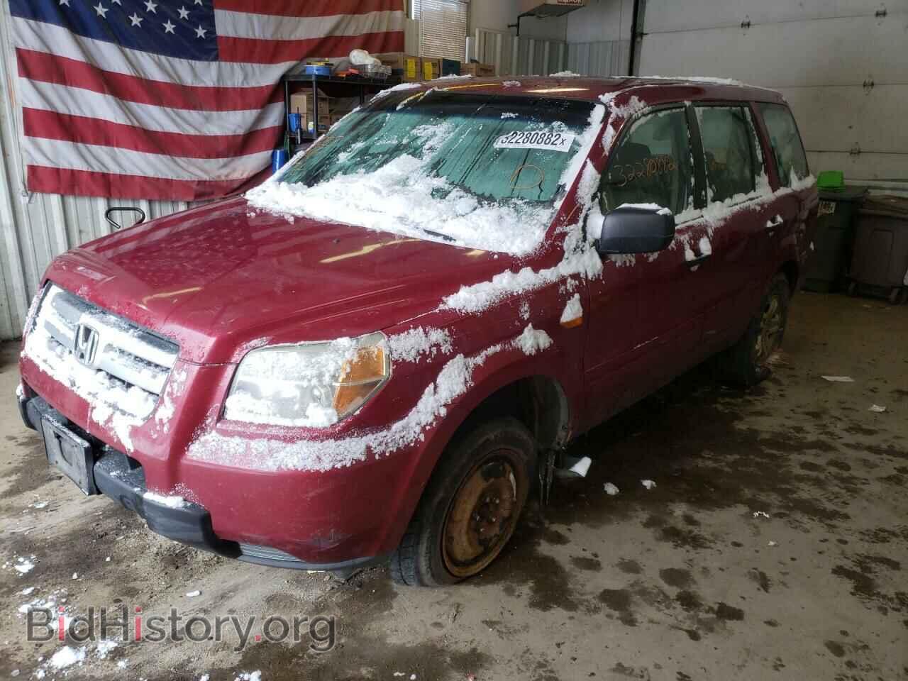 2006 HONDA PILOT - VIN: 5FNYF18166B025337 - Фото 2