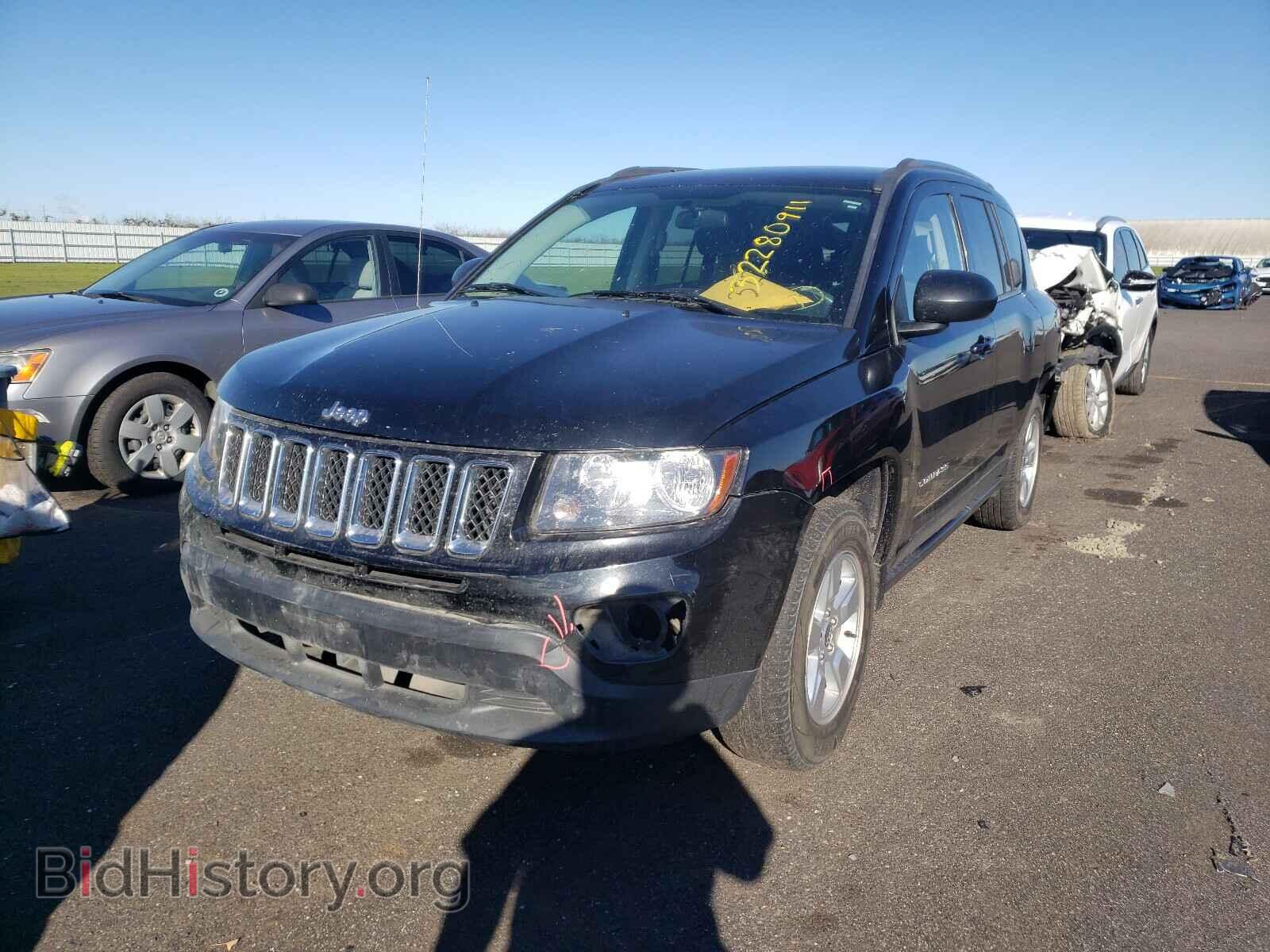 2014 JEEP COMPASS - VIN: 1C4NJCBA5ED801372 - Фото 2