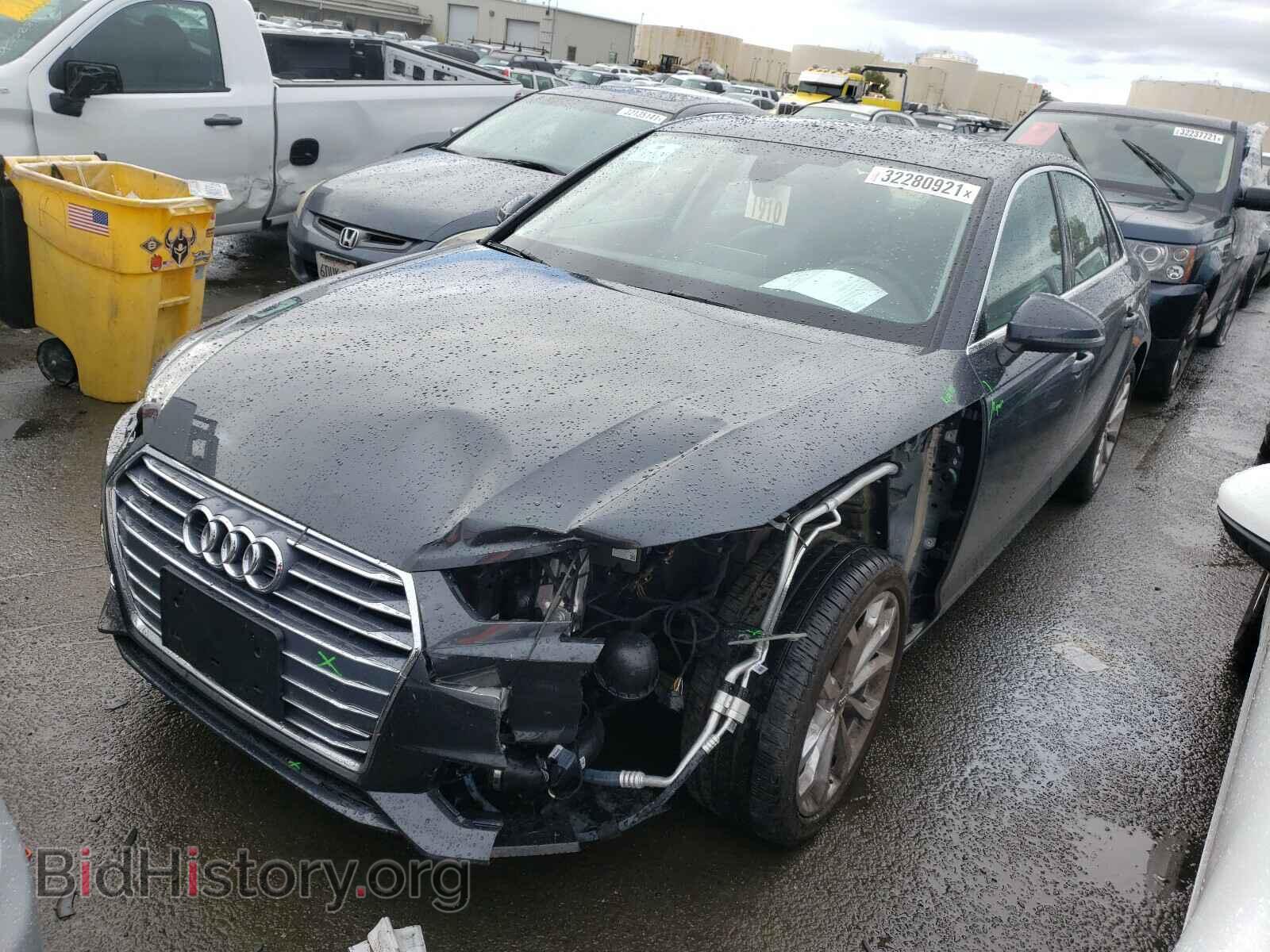 2019 AUDI A4 - VIN: WAUHMAF48KA107542 - Фото 2