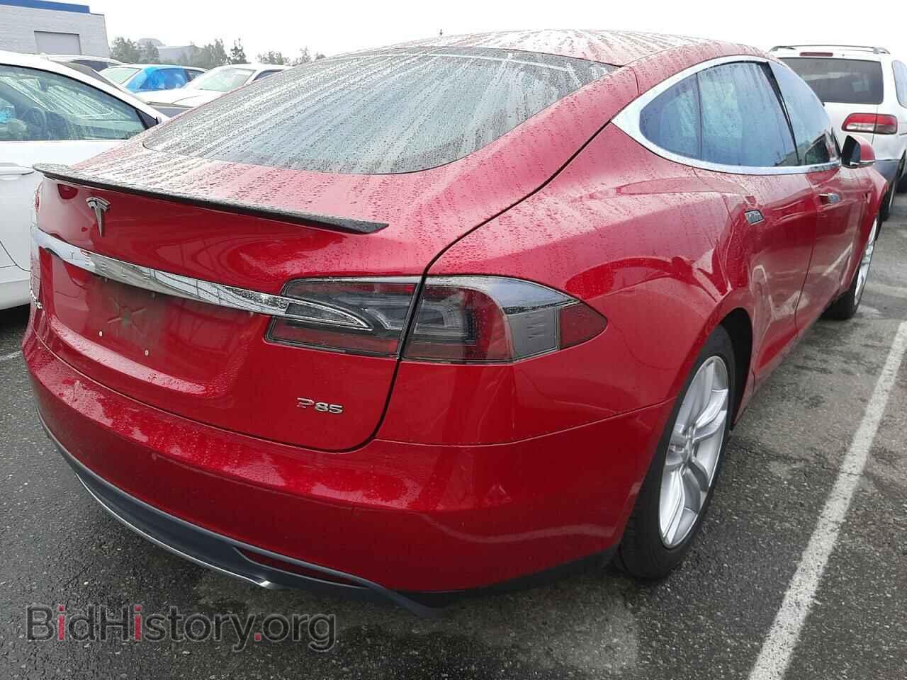 2014 TESLA MODEL S - VIN: 5YJSA1H15EFP45330 - Фото 4