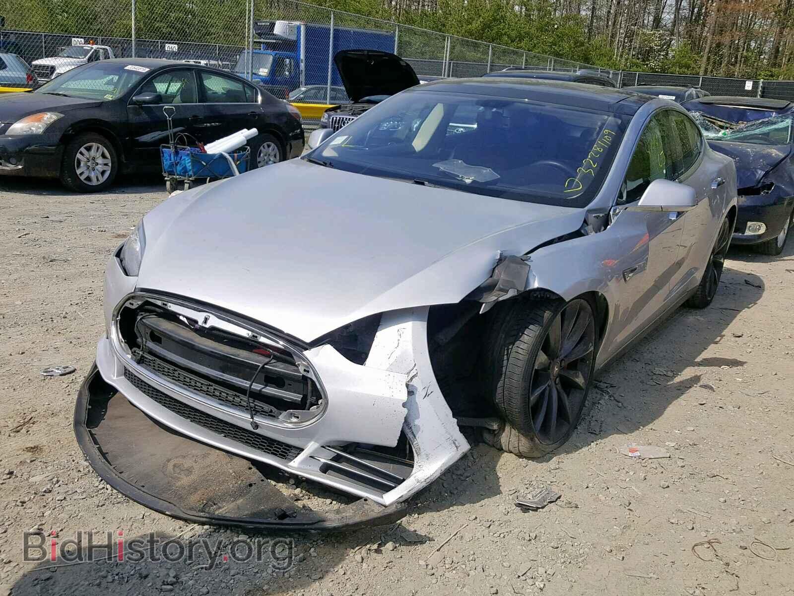 2013 TESLA MODEL S - VIN: 5YJSA1CP5DFP26786 - Фото 2
