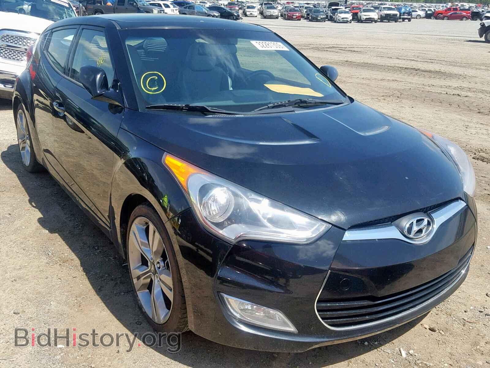 Photo KMHTC6AD9DU100357 - HYUNDAI VELOSTER 2013