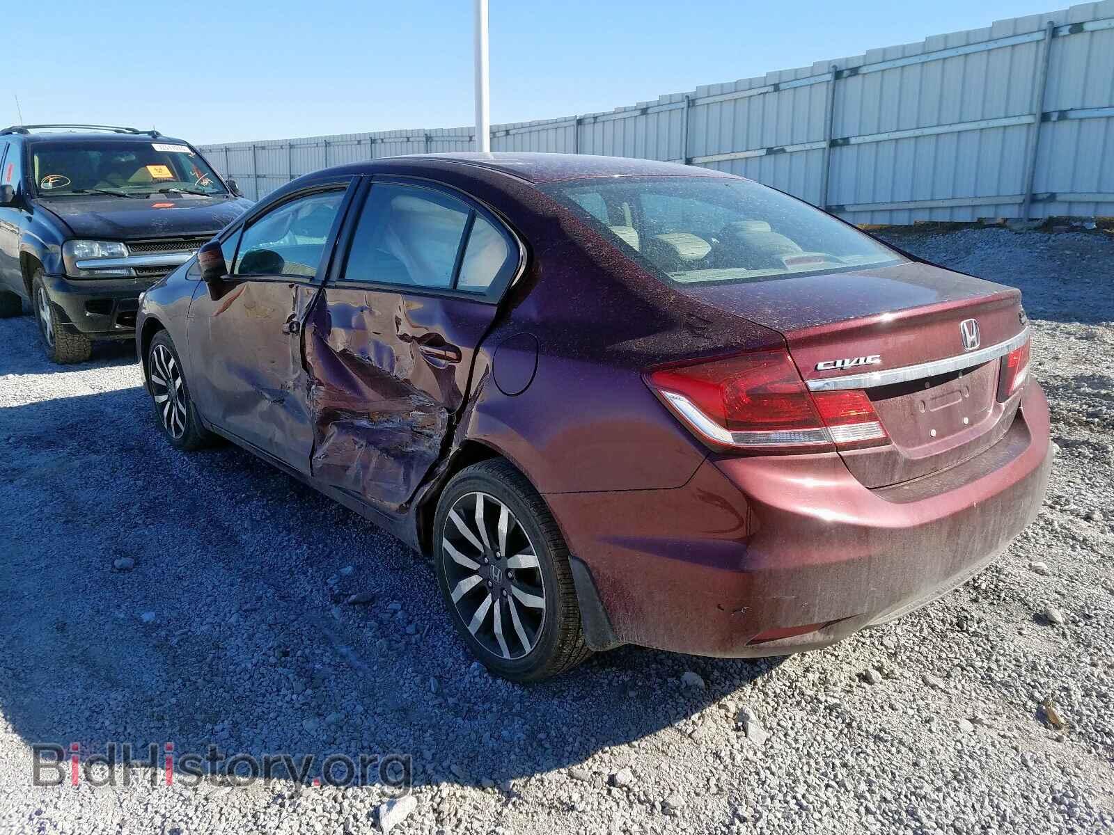 2014 HONDA CIVIC - VIN: 19XFB2F98EE050486 - Фото 3
