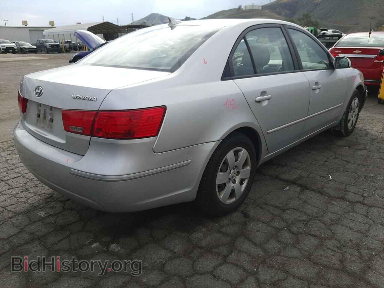 2009 HYUNDAI SONATA - VIN: 5NPET46C19H510041 - Фото 4