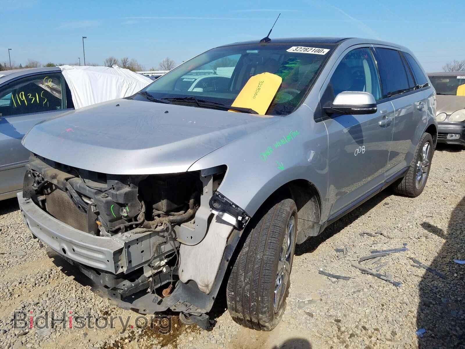 2014 FORD EDGE - VIN: 2FMDK3JC6EBA78371 - Фото 2