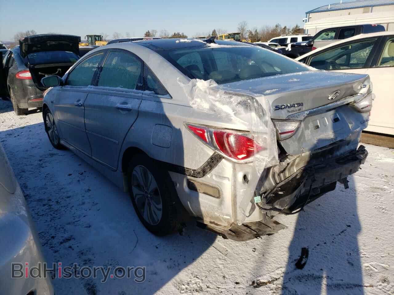 2014 HYUNDAI SONATA - VIN: KMHEC4A42EA107067 - Фото 3