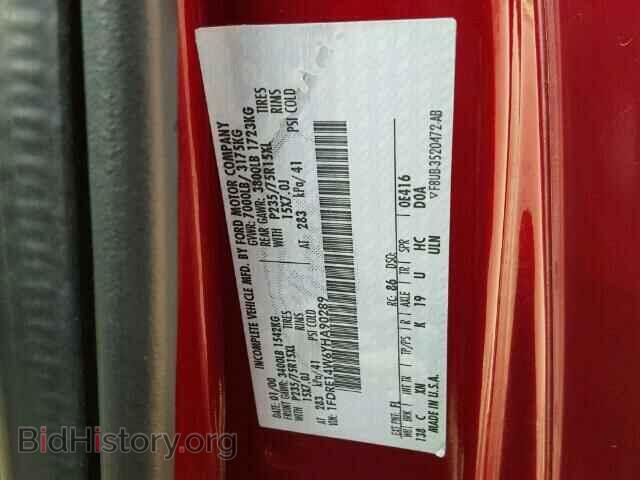 2000 FORD ECONOLINE - VIN: 1FDRE14W6YHA90289 - Photo 10