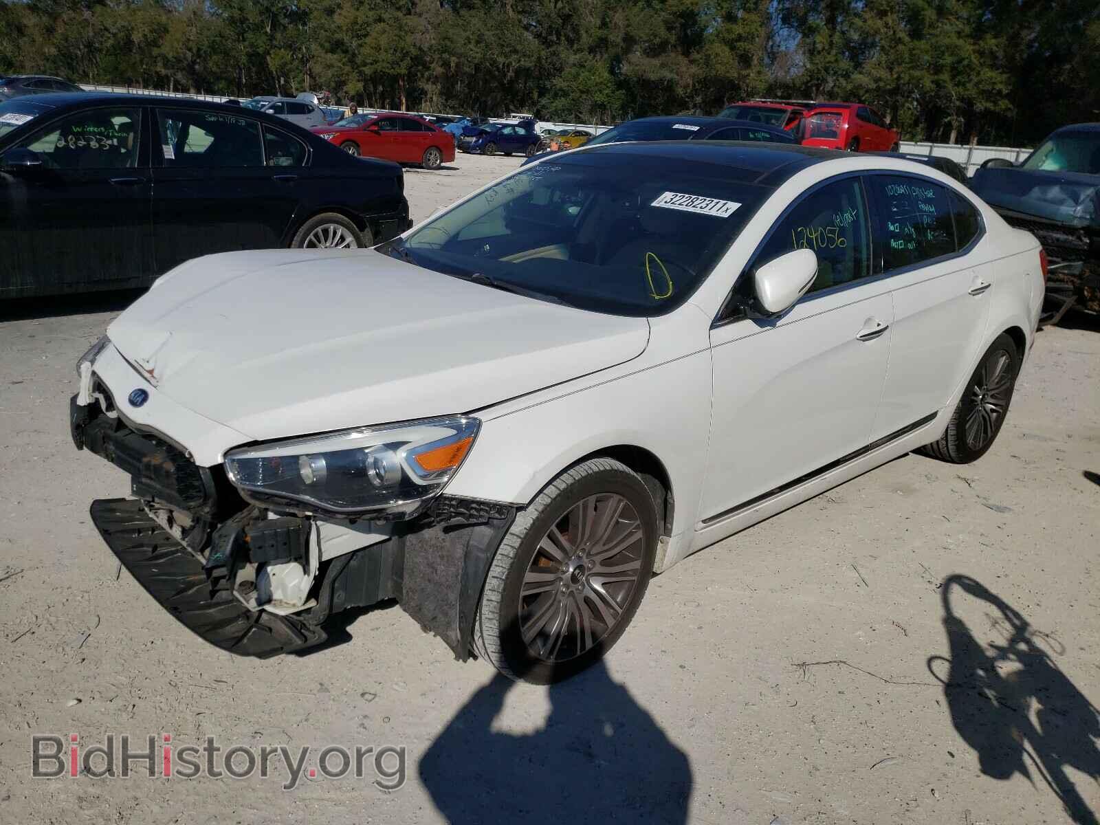 2014 KIA CADENZA - VIN: KNALN4D72E5156528 - Фото 2