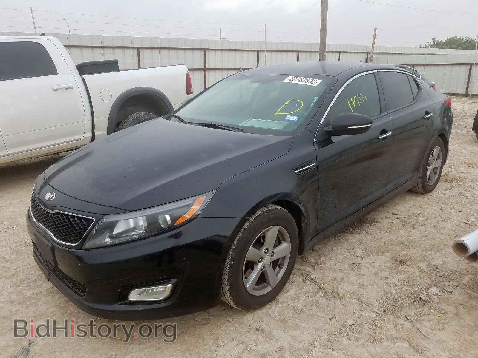 2014 KIA OPTIMA - VIN: 5XXGM4A72EG305270 - Фото 2