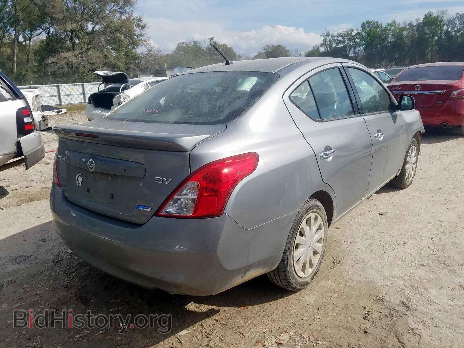 2014 NISSAN VERSA - VIN: 3N1CN7AP2EL824355 - Фото 4
