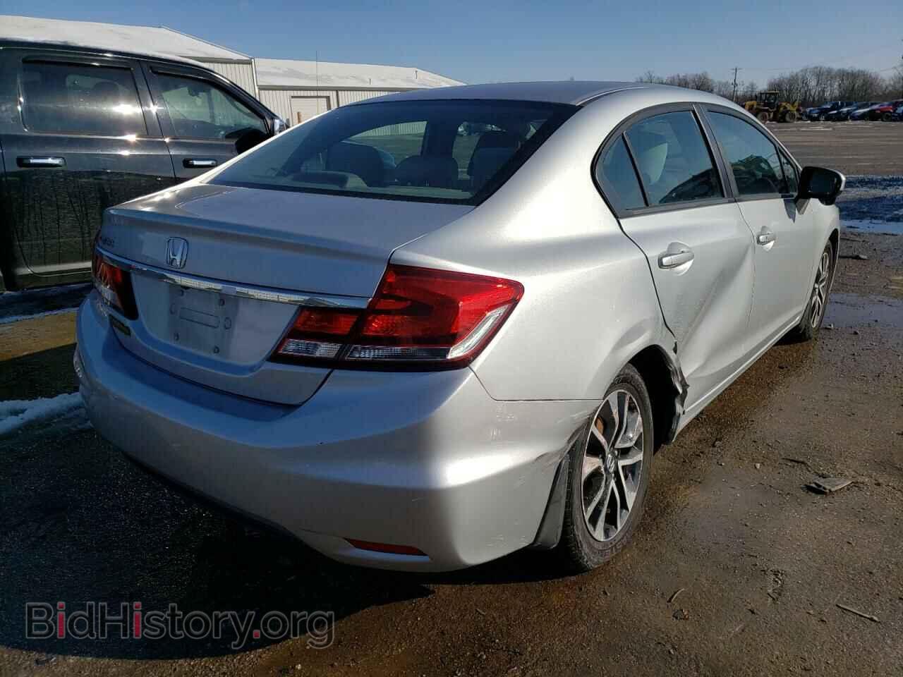 2014 HONDA CIVIC - VIN: 2HGFB2F81EH554052 - Фото 4