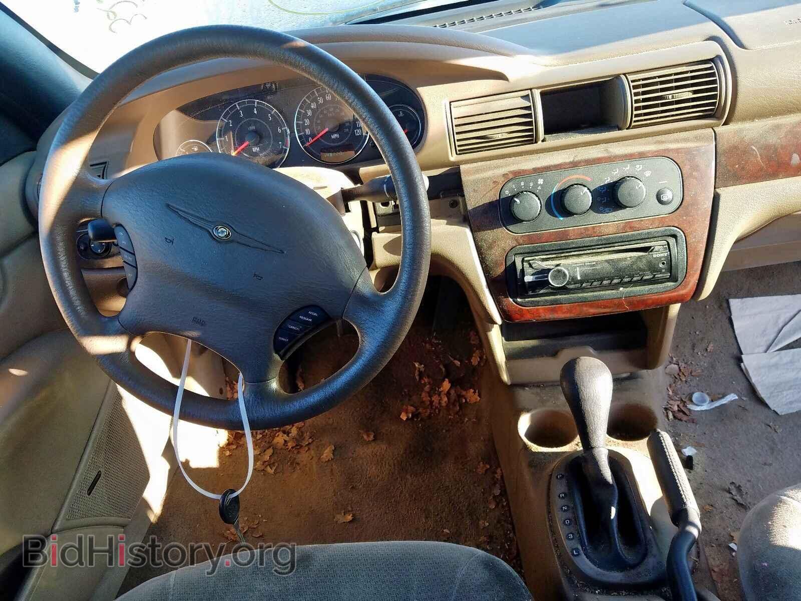 2001 CHRYSLER SEBRING - VIN: 1C3EL45U01N723887 - Фото 9