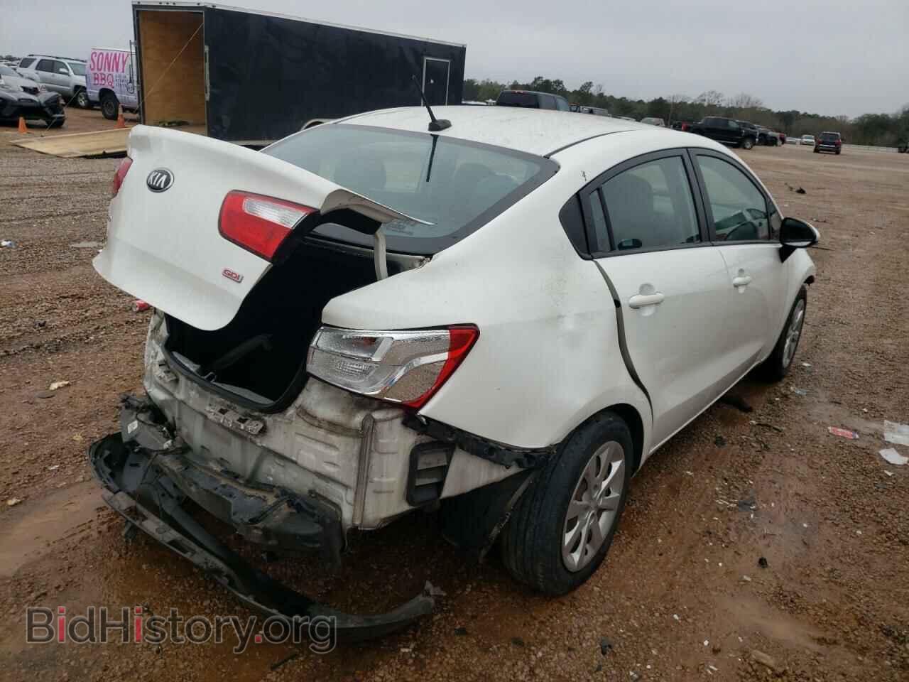 2015 KIA RIO - VIN: KNADM4A32F6491227 - Фото 4