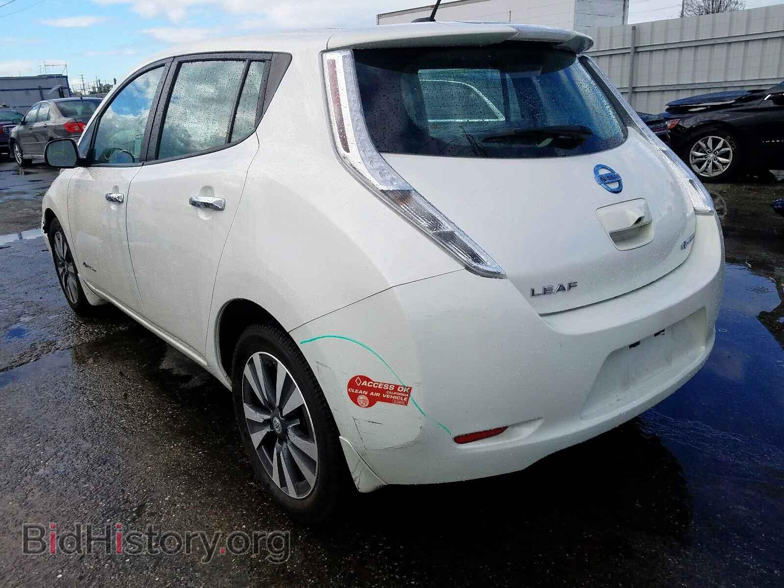 2015 NISSAN LEAF - VIN: 1N4AZ0CP9FC303729 - Фото 3