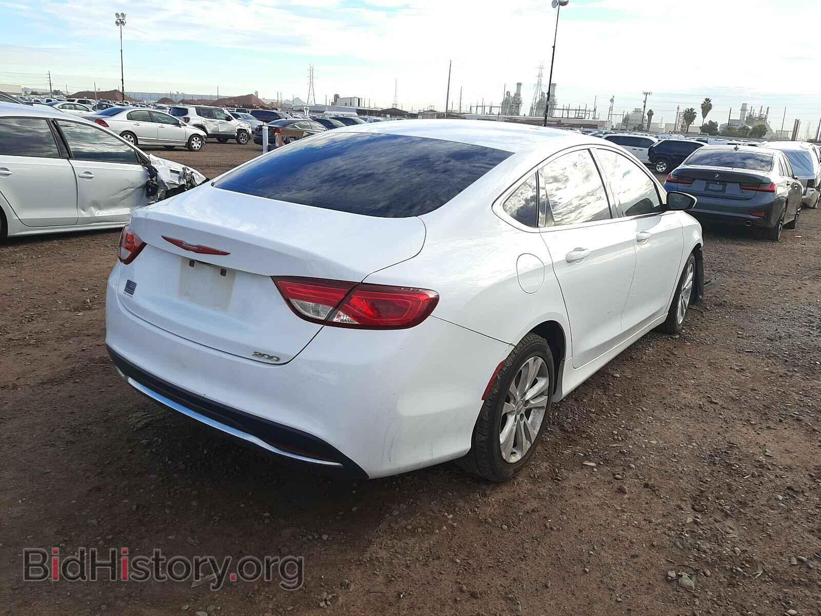 2016 CHRYSLER 200 - VIN: 1C3CCCAB9GN149823 - Фото 4