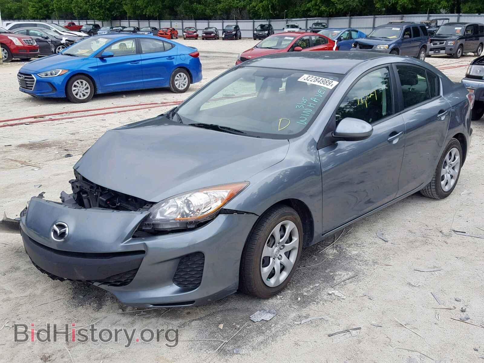 2012 MAZDA 3 - VIN: JM1BL1UF6C1627241 - Фото 2