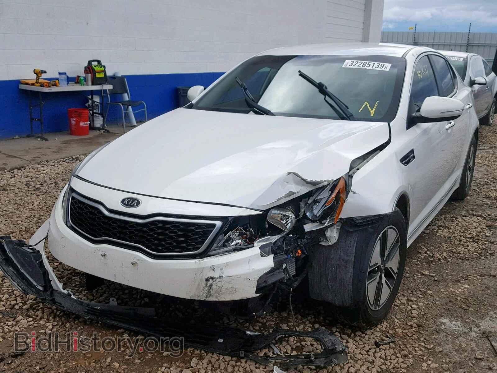 2011 KIA OPTIMA HYB - VIN: KNAGM4AD8B5006479 - Фото 2