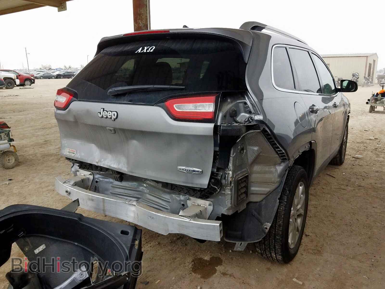 2016 JEEP CHEROKEE - VIN: 1C4PJLCS9GW281698 - Фото 4