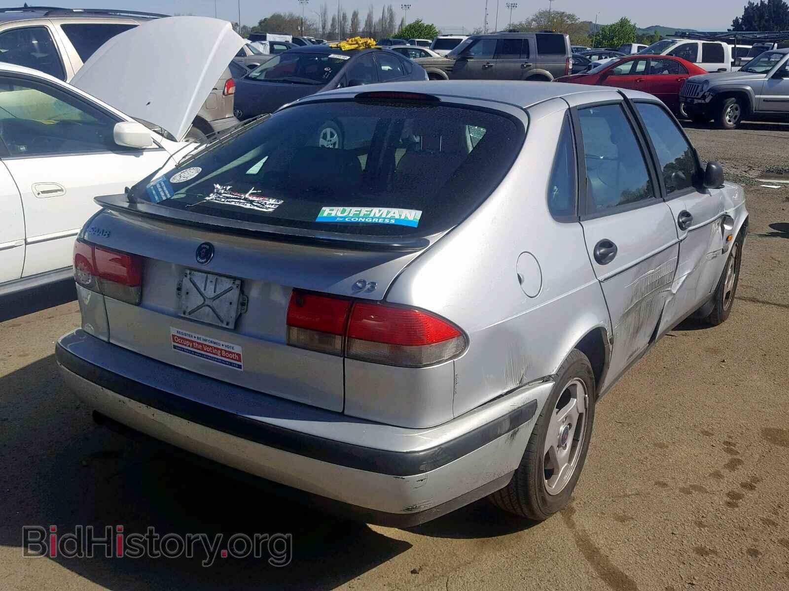 1999 SAAB 9 3 - VIN: YS3DD58N3X2057321 - Фото 4