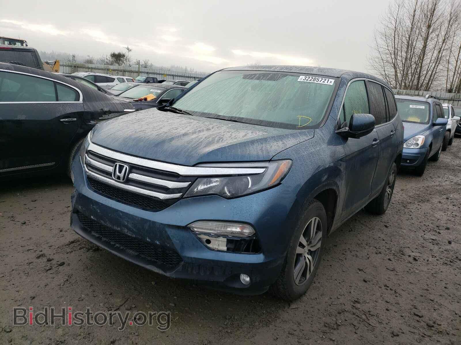 2017 HONDA PILOT - VIN: 5FNYF6H50HB050673 - Фото 2
