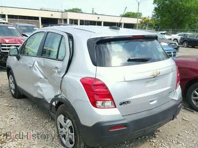 2015 CHEVROLET TRAX - VIN: KL7CJKSB2FB122227 - Фото 3