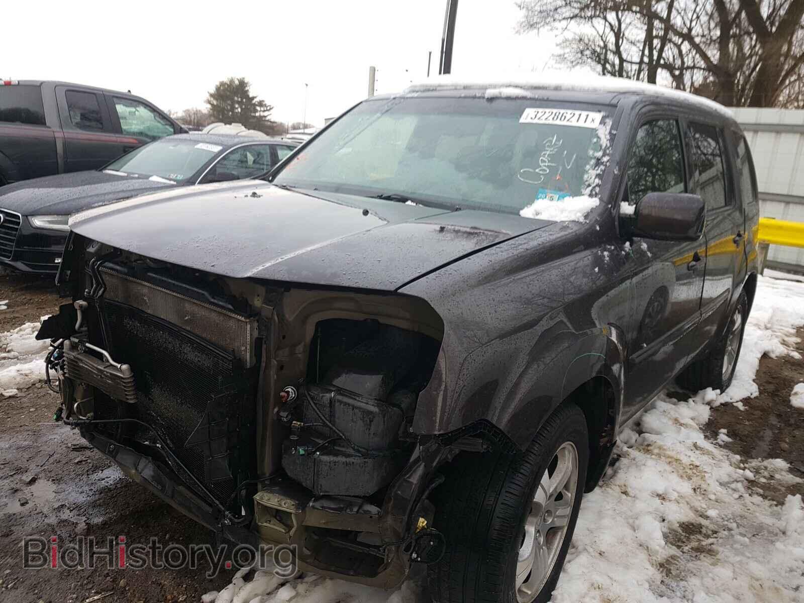 2013 HONDA PILOT - VIN: 5FNYF4H54DB018453 - Фото 2