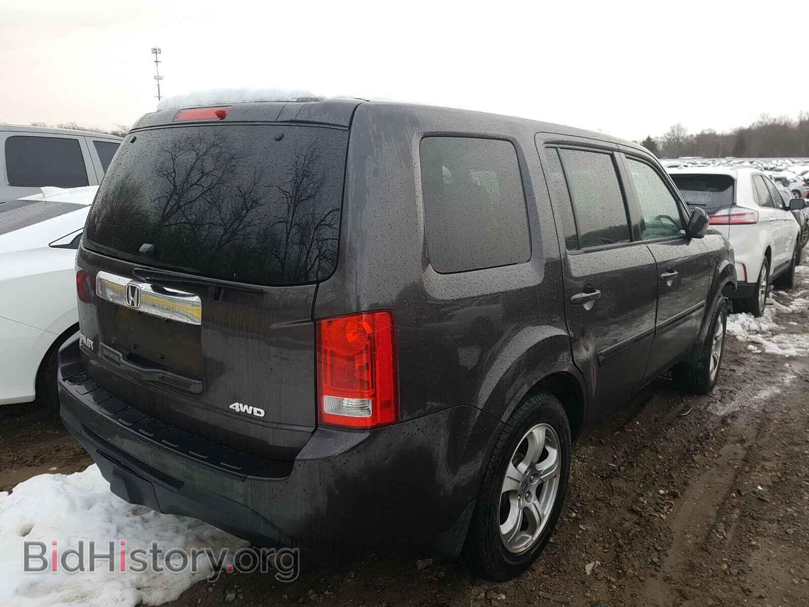 2013 HONDA PILOT - VIN: 5FNYF4H54DB018453 - Фото 4