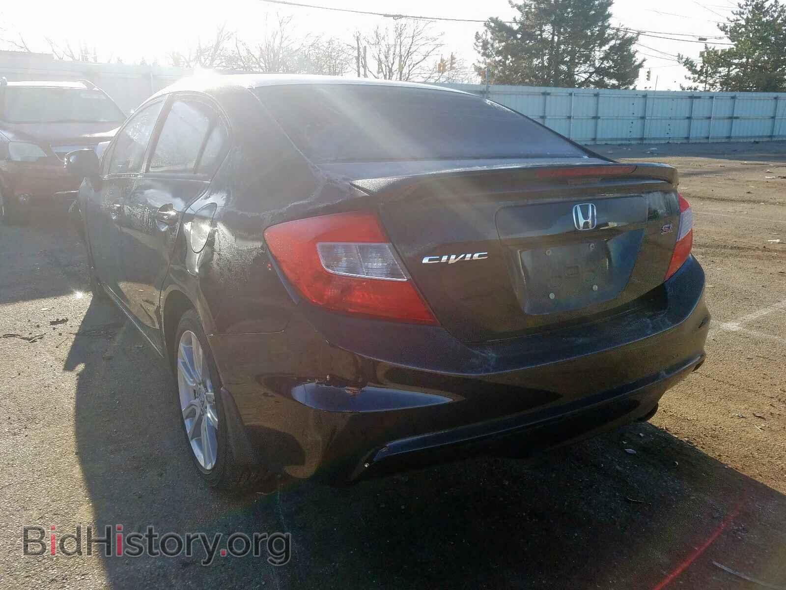 2012 HONDA CIVIC - VIN: 2HGFB6E56CH702126 - Фото 3
