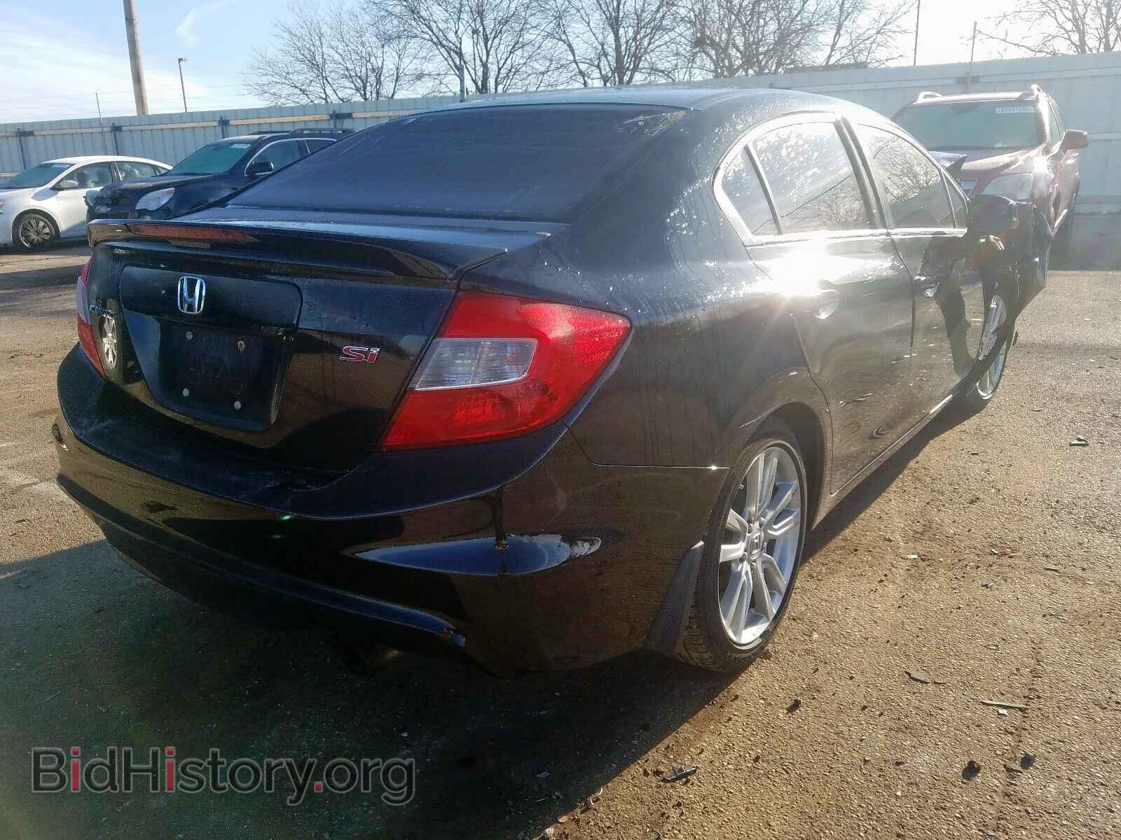 2012 HONDA CIVIC - VIN: 2HGFB6E56CH702126 - Фото 4