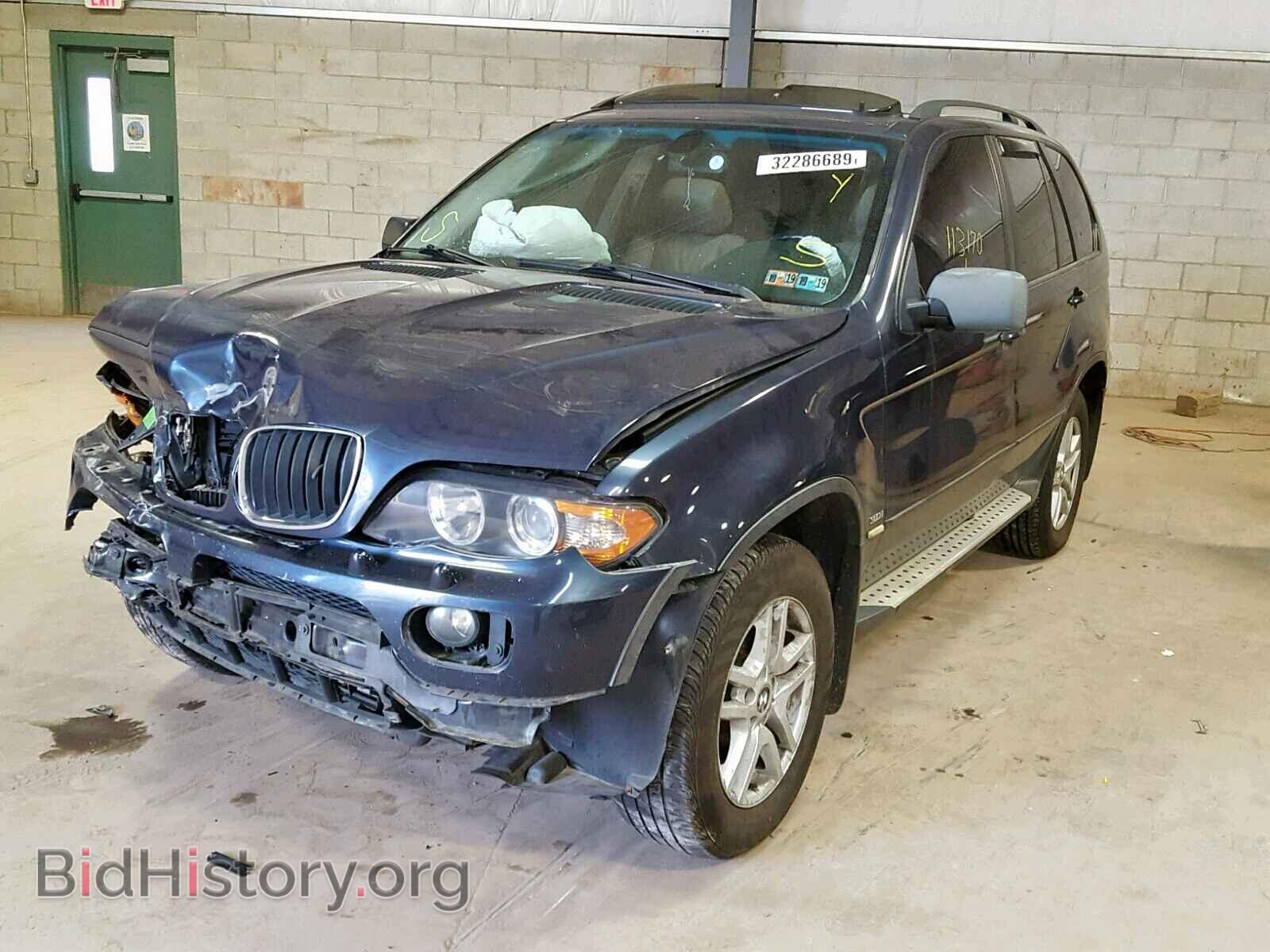 2006 BMW X5 - VIN: 5UXFA13586LY29974 - Фото 2