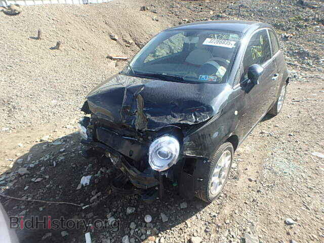 2012 FIAT 500 - VIN: 3C3CFFAR8CT383676 - Фото 2