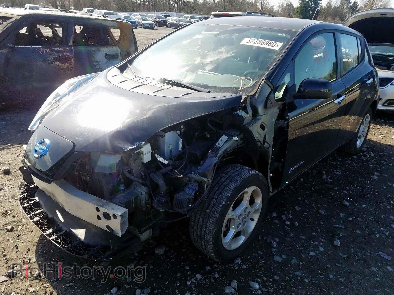 2012 NISSAN LEAF - VIN: JN1AZ0CPXCT022404 - Фото 2