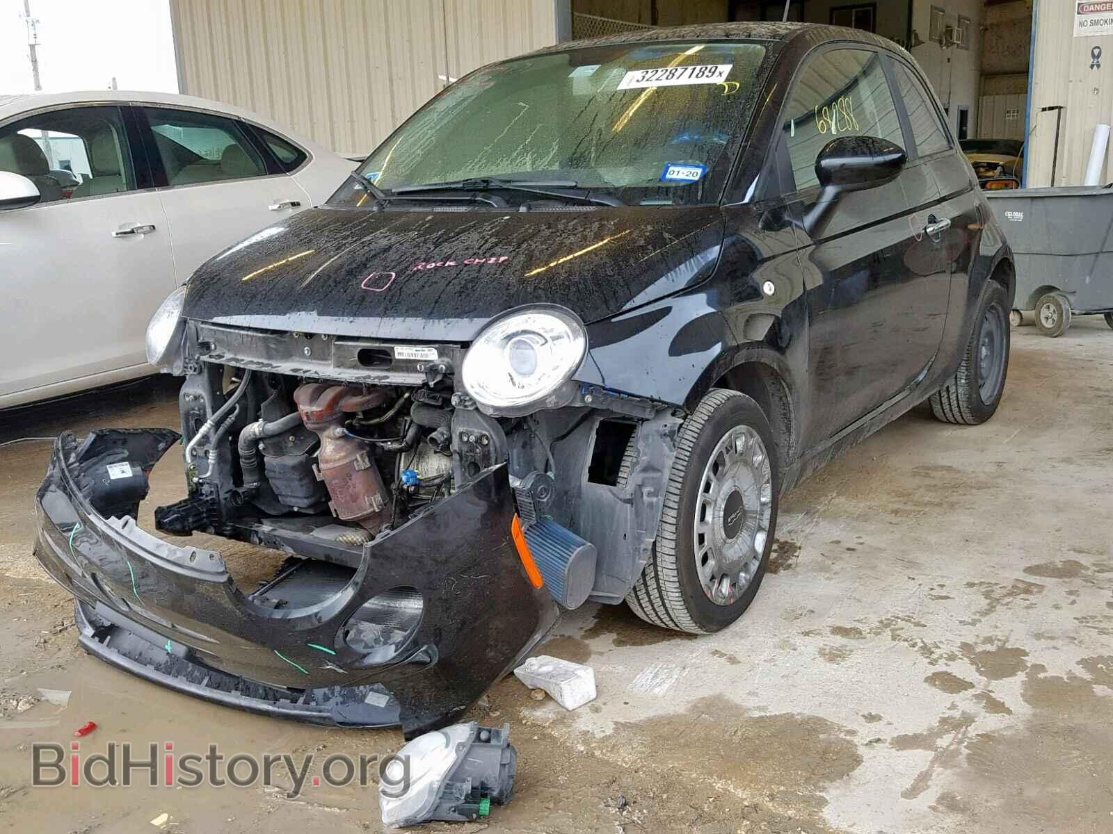 2012 FIAT 500 - VIN: 3C3CFFAR4CT343806 - Фото 2