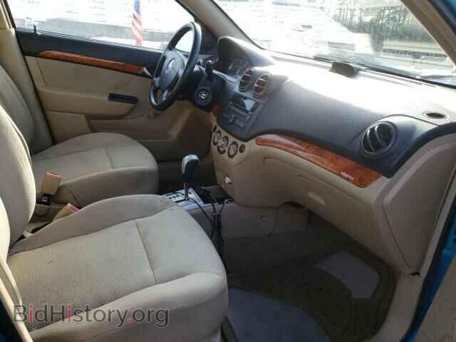 2009 CHEVROLET AVEO - VIN: KL1TD56E29B603431 - Фото 5