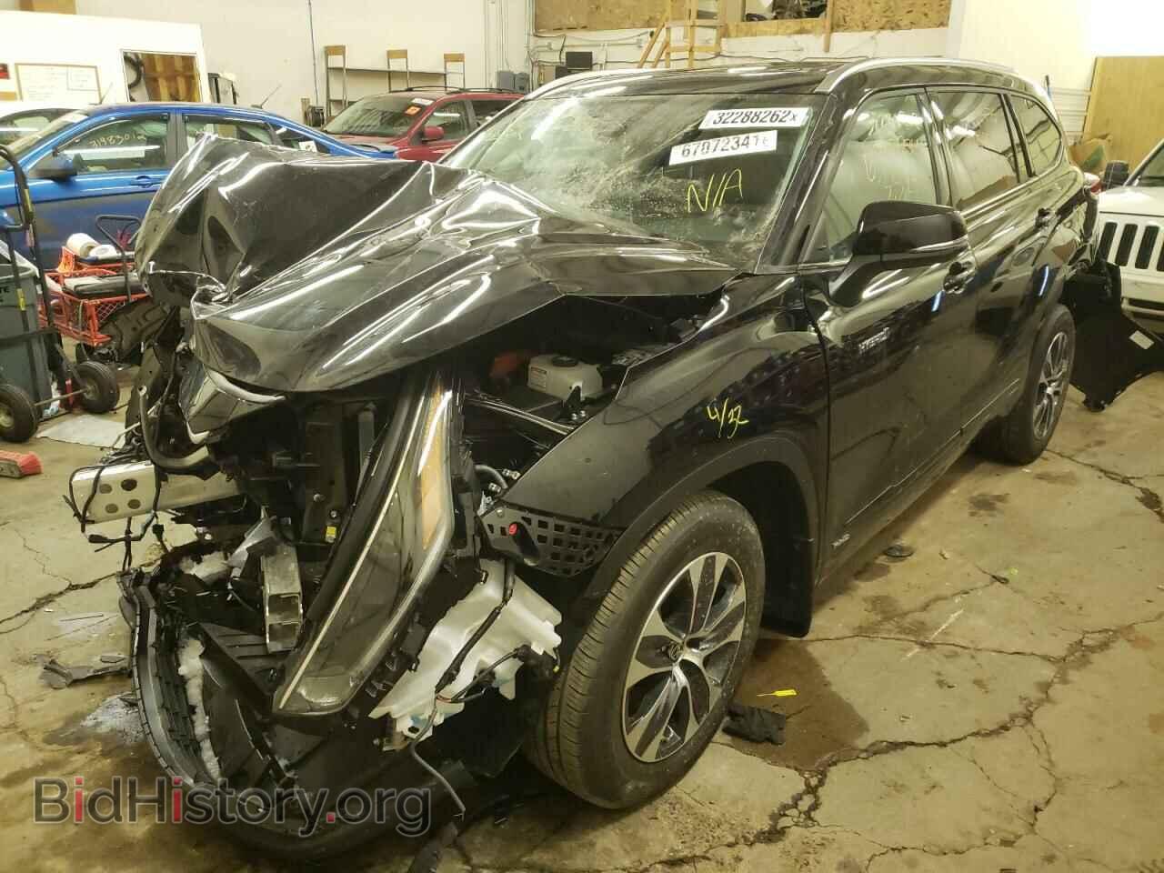 2021 TOYOTA HIGHLANDER - VIN: 5TDGBRCH0MS061009 - Фото 2