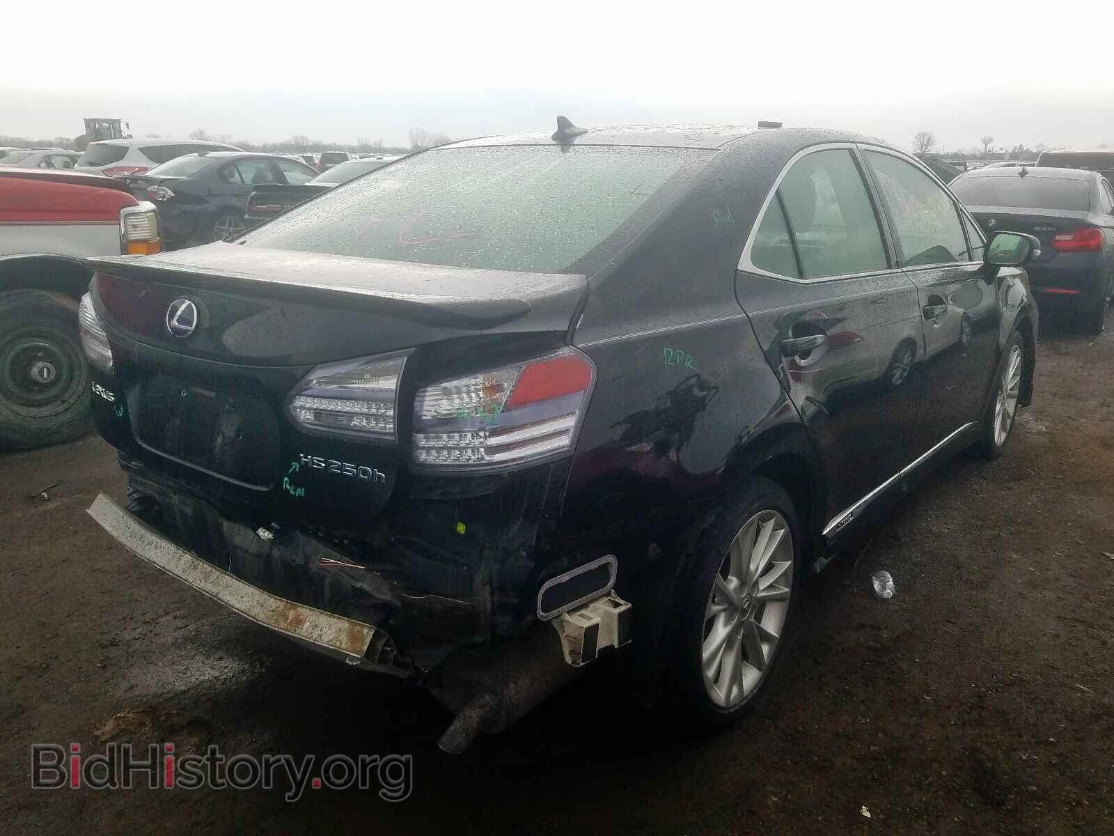 2010 LEXUS HS - VIN: JTHBB1BA3A2021220 - Фото 4