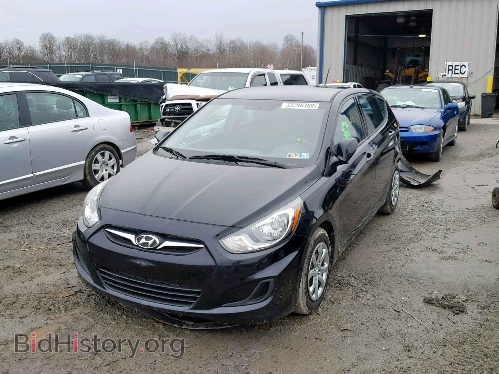 2014 HYUNDAI ACCENT - VIN: KMHCT5AE6EU193231 - Фото 2