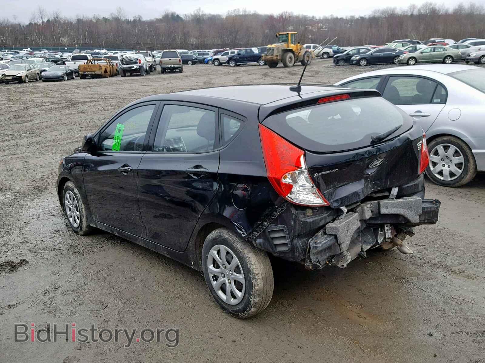 2014 HYUNDAI ACCENT - VIN: KMHCT5AE6EU193231 - Фото 3
