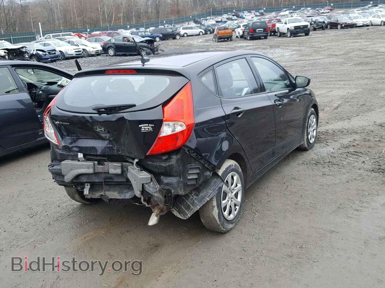 2014 HYUNDAI ACCENT - VIN: KMHCT5AE6EU193231 - Фото 4