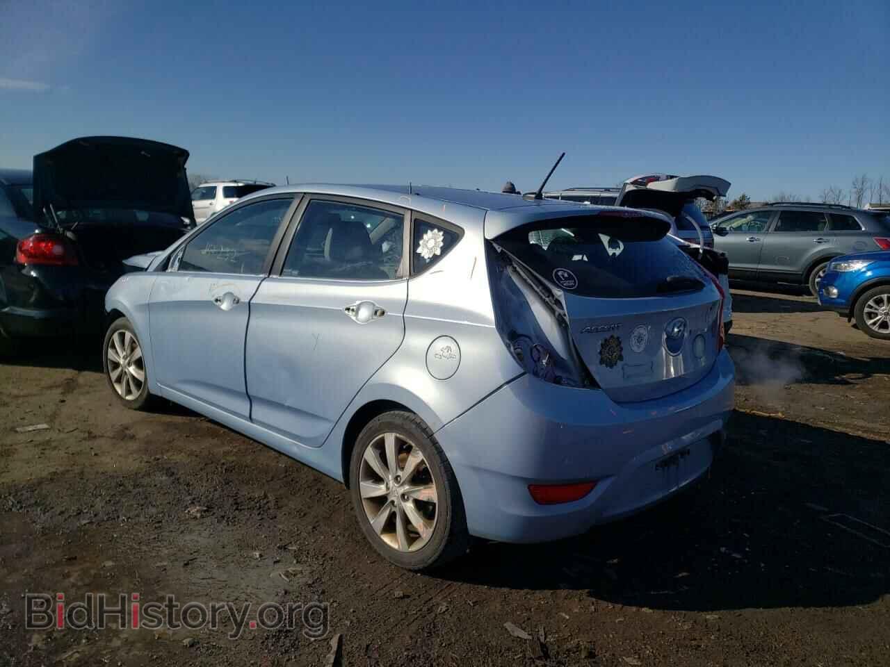 2013 HYUNDAI ACCENT - VIN: KMHCU5AE7DU061574 - Фото 3