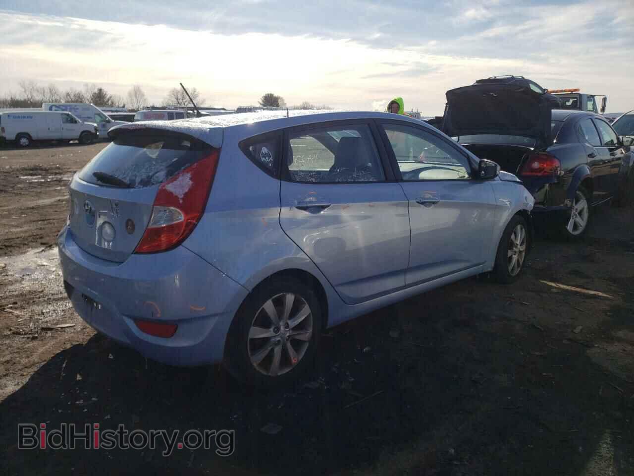 2013 HYUNDAI ACCENT - VIN: KMHCU5AE7DU061574 - Фото 4