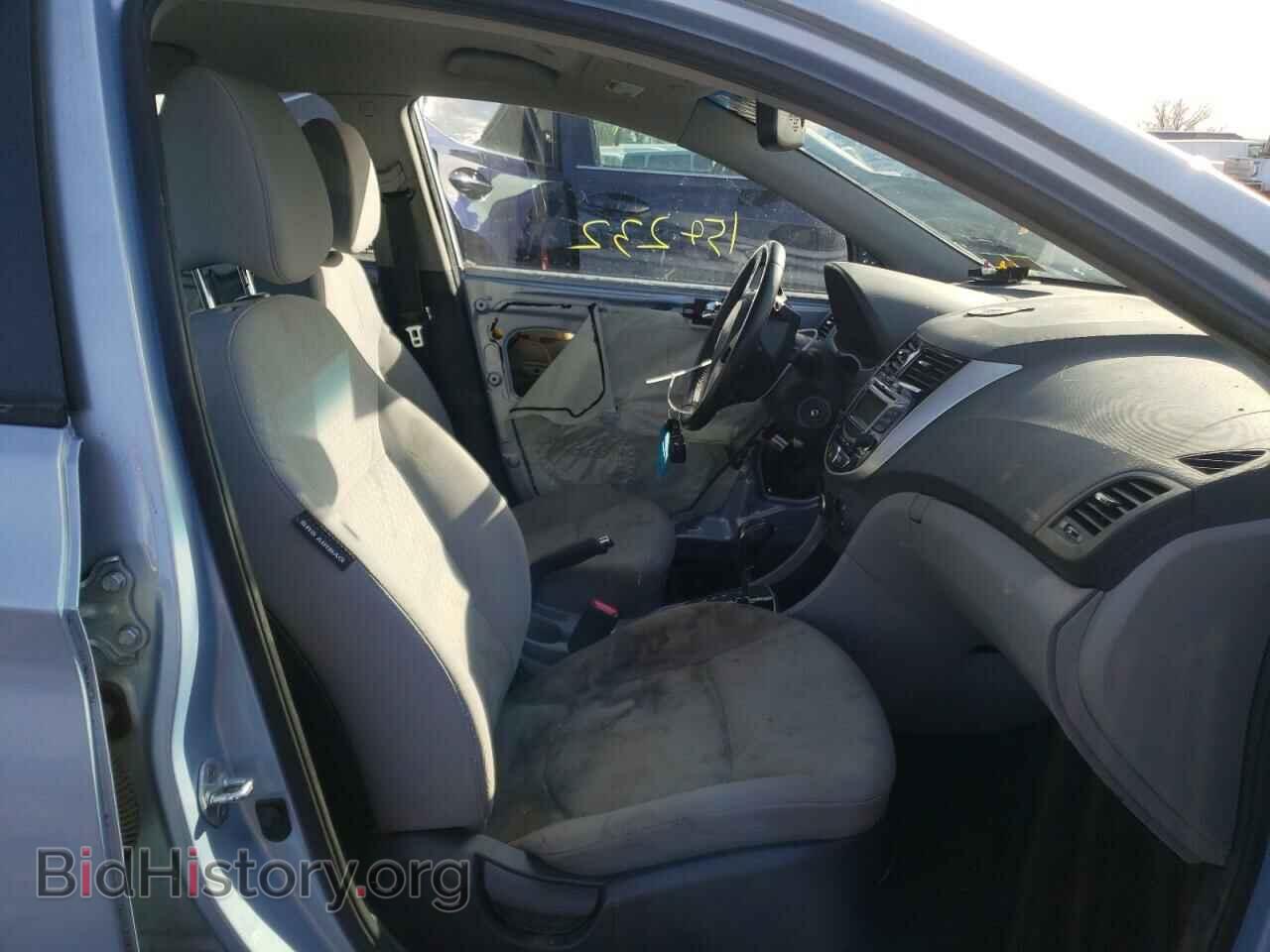 2013 HYUNDAI ACCENT - VIN: KMHCU5AE7DU061574 - Фото 5