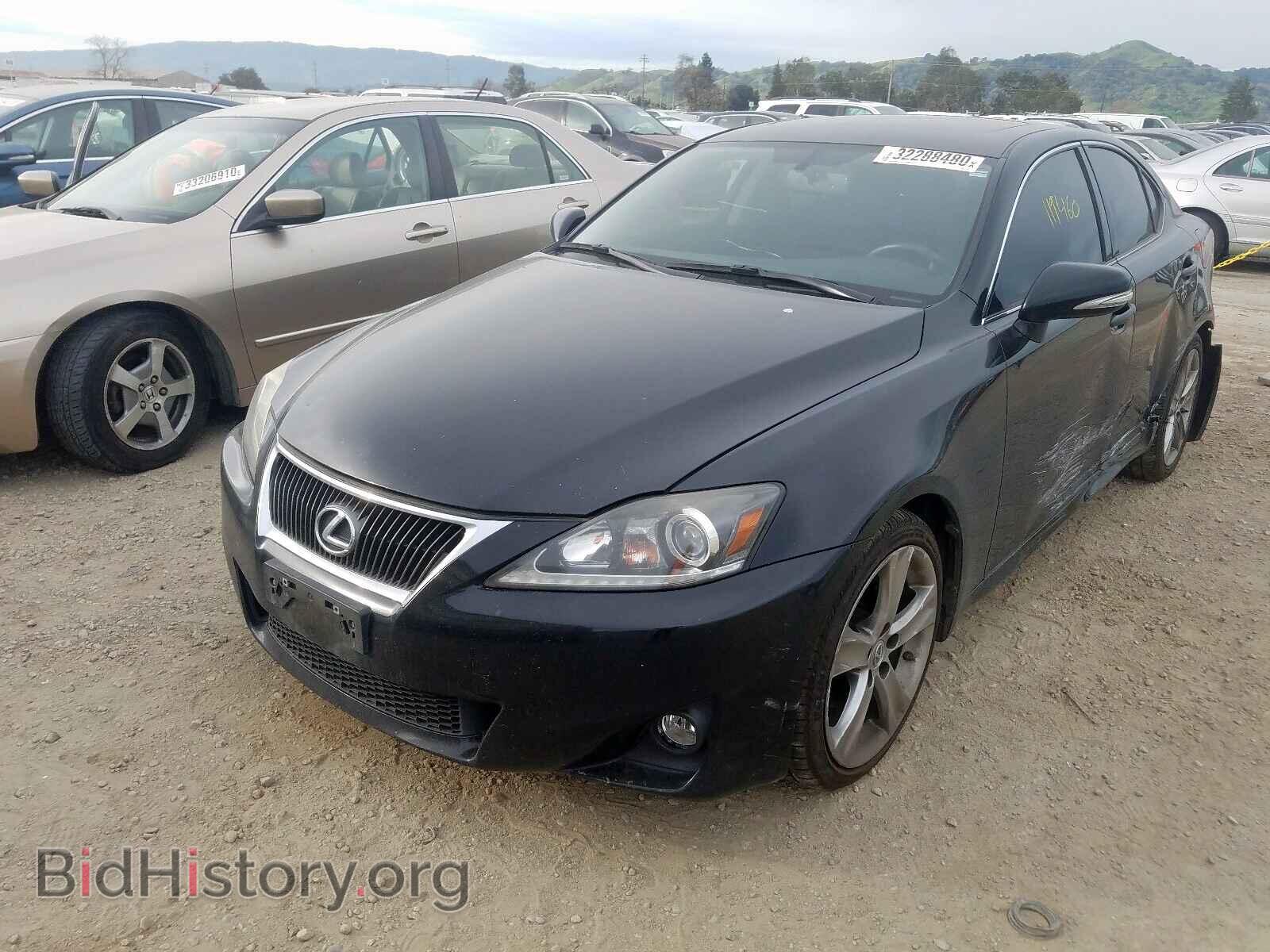 2011 LEXUS IS - VIN: JTHBF5C28B5133191 - Фото 2