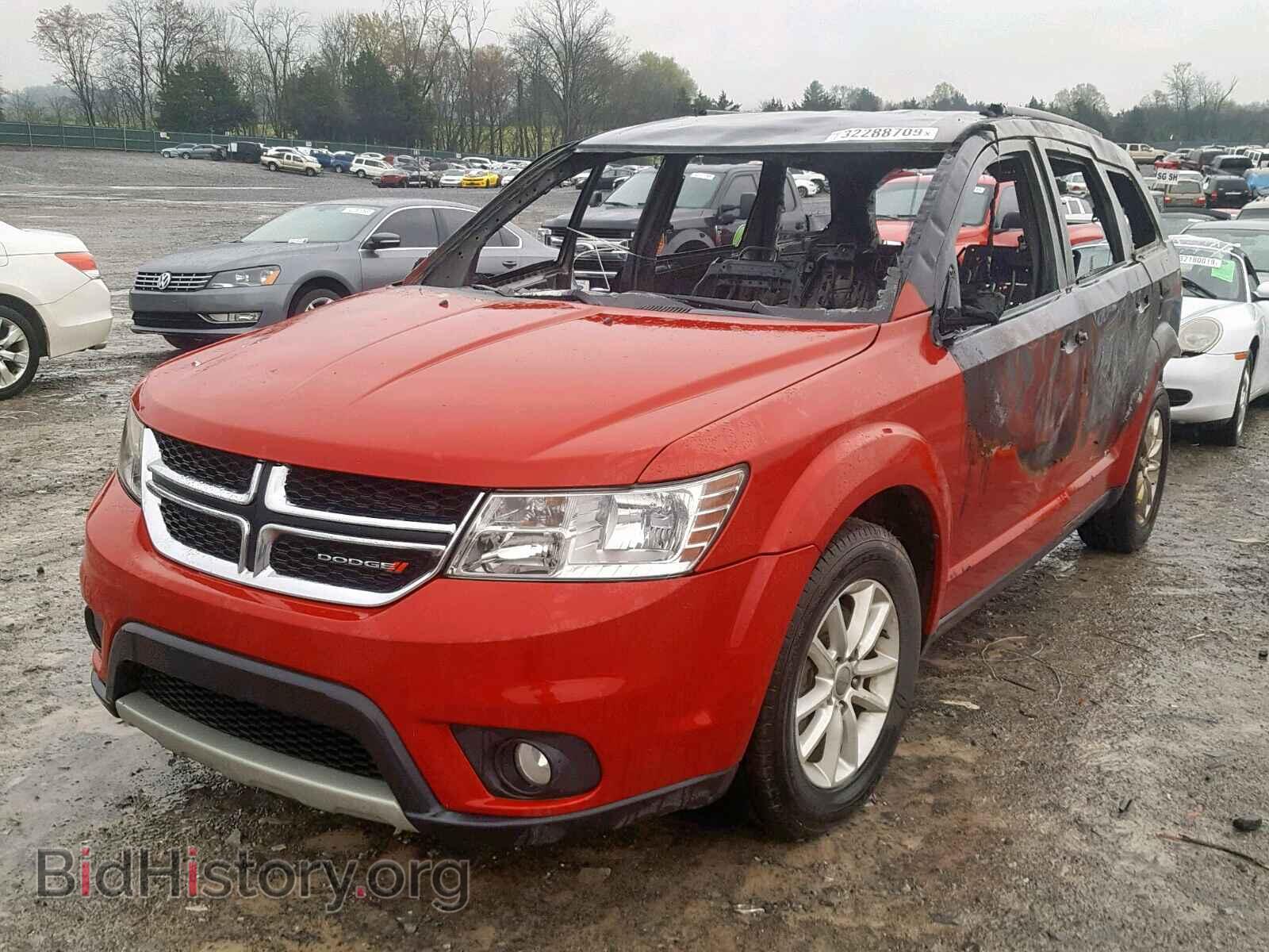 2014 DODGE JOURNEY SX - VIN: 3C4PDCBB8ET180664 - Фото 2