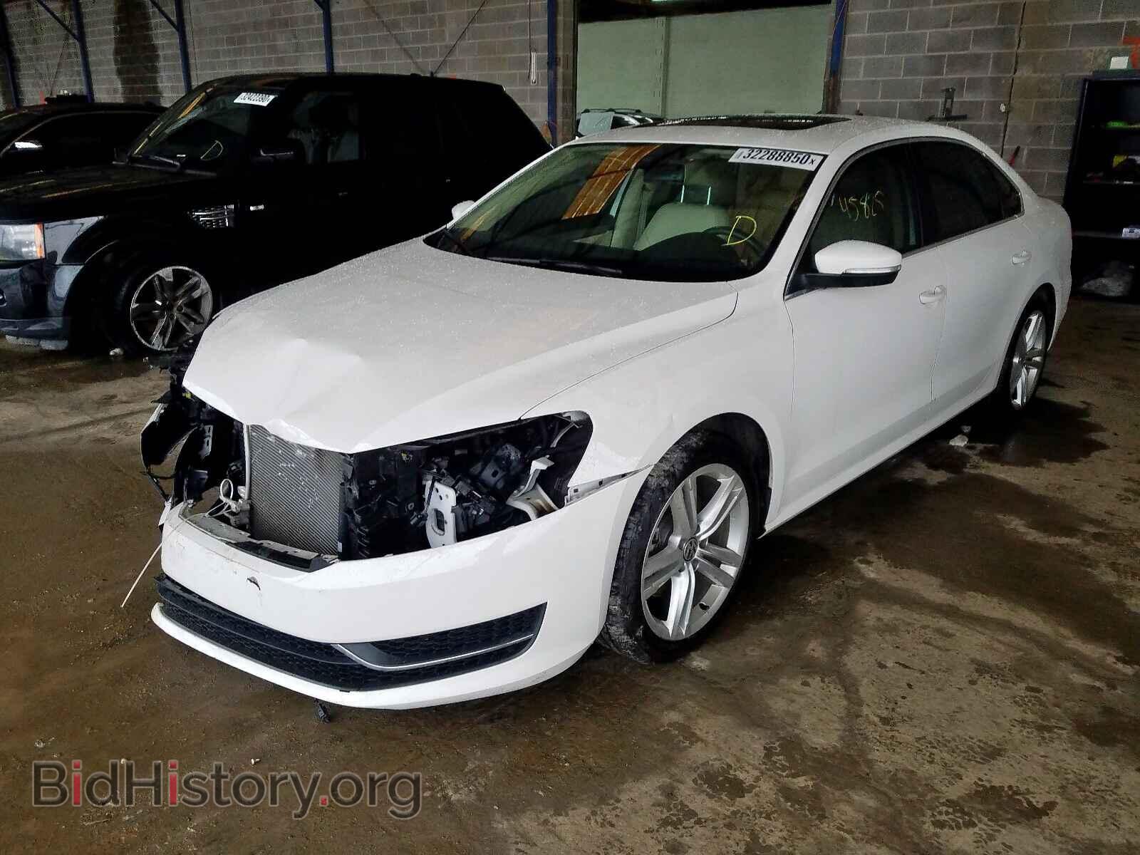 2014 VOLKSWAGEN PASSAT - VIN: 1VWBS7A37EC113287 - Фото 2